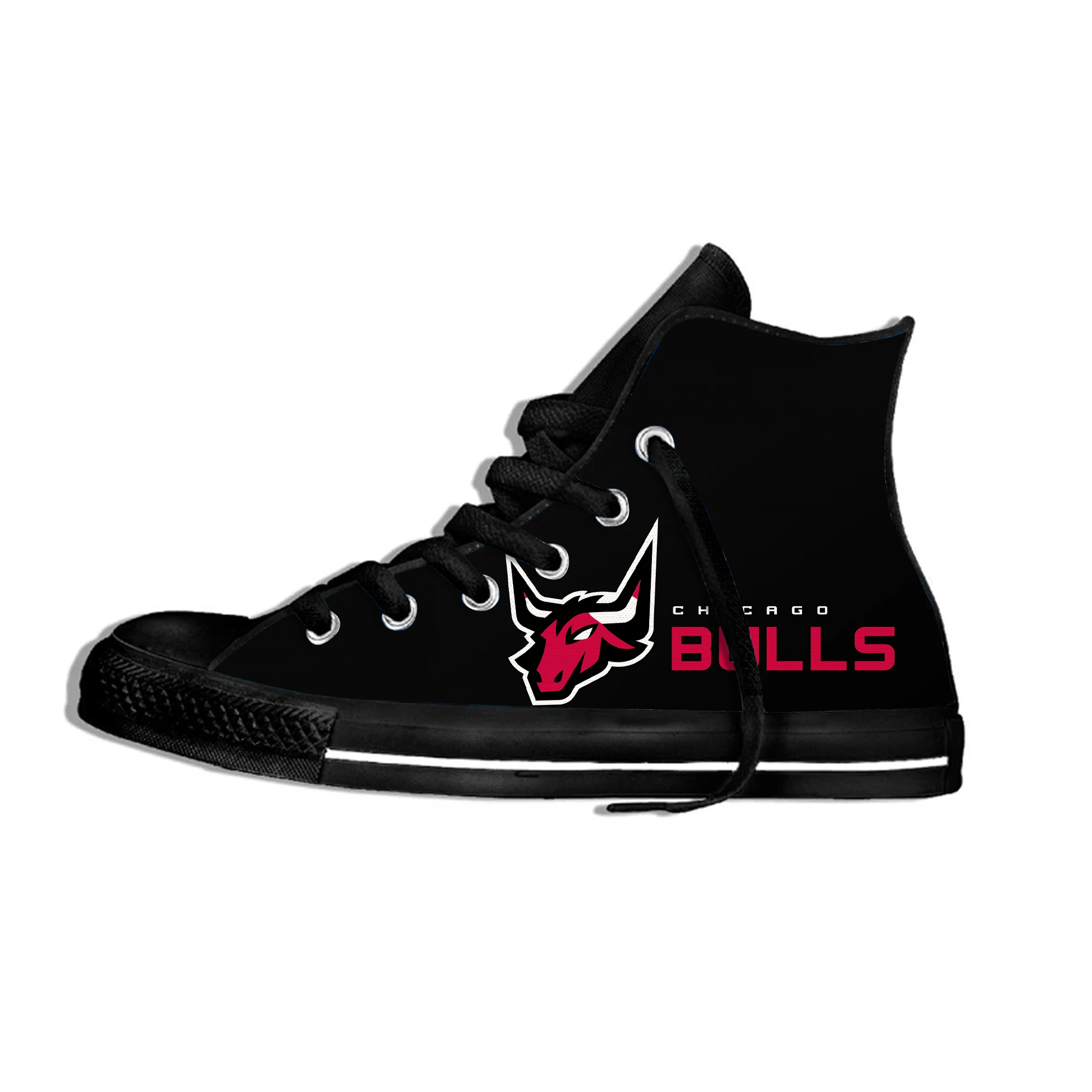 Мужские и женские дышащие кроссовки Bulls легкие высокие баскетбольные фанаты Chicago