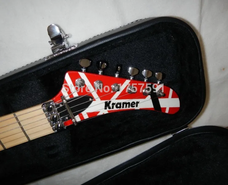 6 струн kramer EVH 5150 красный EVH серии Ари тремоло электрогитары с жестким чехлом