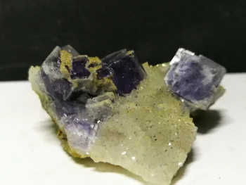

52.0gNatural fluorite mineral crystal, crystal cluster quartz mineral specimen, quartz crystal.