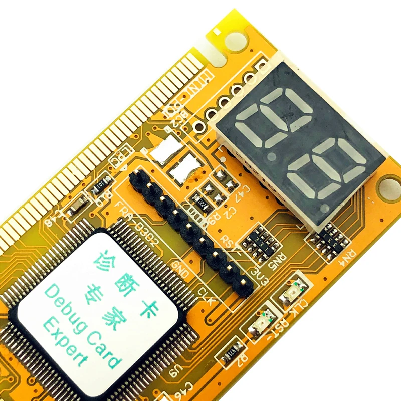 PCI-E Adapter Card PCI-E Expansion Card PCI-E USB Adapter Card PCI Debug Card PC Analyzer Tester POST Card For Notebook Laptop Express Card