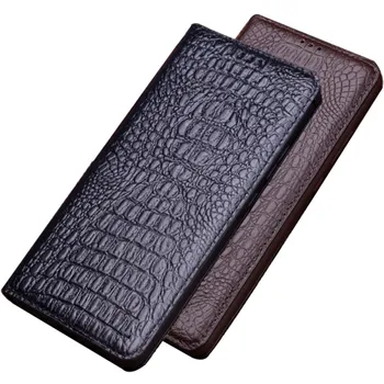 

High-end Genuine Leather Magnetic Holster Cover For Samsung Galaxy J7 2016/Samsung Galaxy J5 2016 Phone Case Kickstand Funda