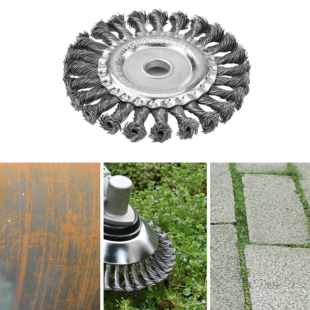 Univerzális Fűnyíró Fű Trimmer Fej Csavar Csomó Kefe Huzalkerekes Tárcsa Kerti Szerszámok Kiegészítőkhöz - Image 6