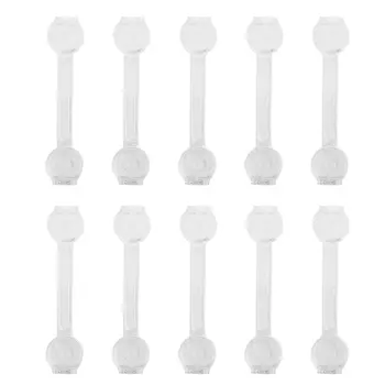 

10pcs Child Safety Cabinet Lock Baby Proof Security Protector Drawer Door Cabinet Lock Plastic Protection Kids Safety Door Lock