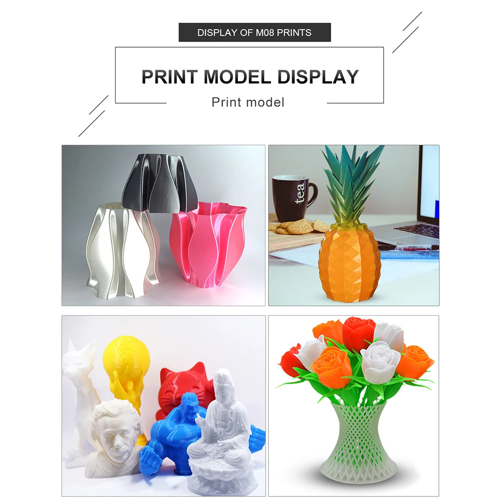 Высокоточный 3d принтер 3,5 дюймов сенсорный экран DIY с функцией печати для дома и школы DIY ремесло