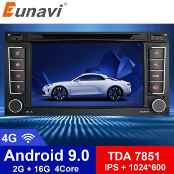 

Euanvi 2G RAM 7'' Android 9.0 Car DVD Radio Player For VW/Volkswagen/Touareg/Transporter T5 With Canbus Wifi GPS Navi Radio USB