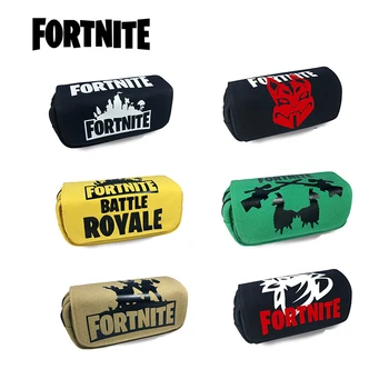 

Fortnite pencil case surrounding students large-capacity stationery box student school supplies pen eraser storage bag kids gift