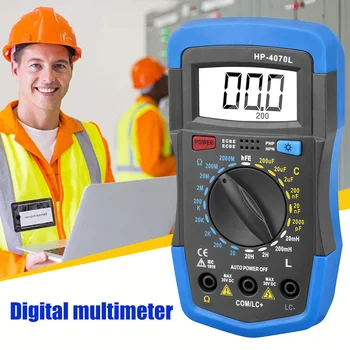 

RLC Meter Inductance Capacitance Resistance Multimeter Ohm Inductor Tester CLH@8