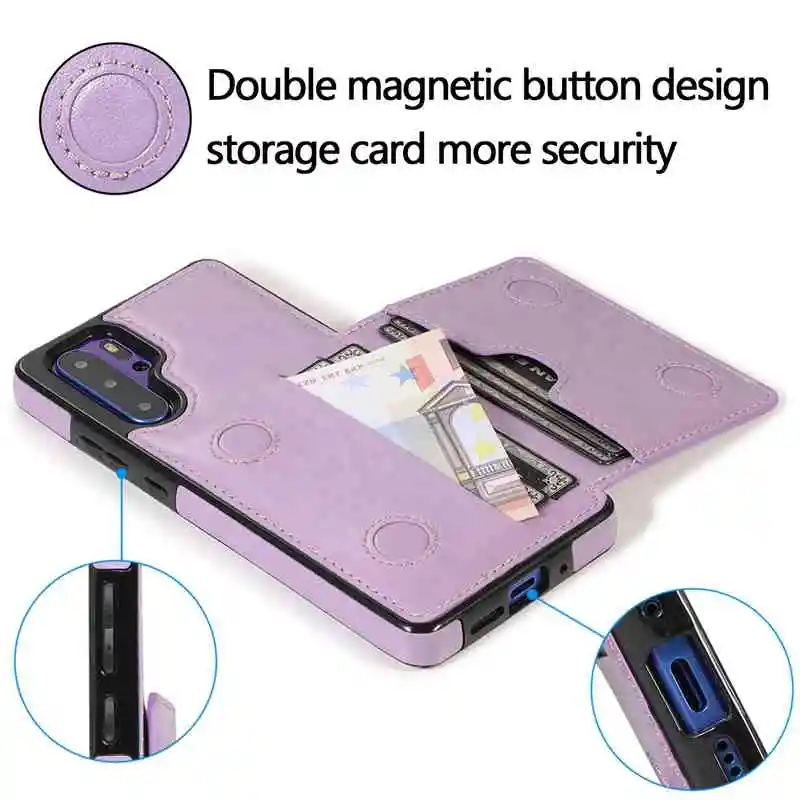 Магнитный Флип кожаный чехол для huawei P30 Pro P30 Lite три с подставкой и карманами для карт держатель кошелек чехол для huawei mate 20 Pro 20 Lite