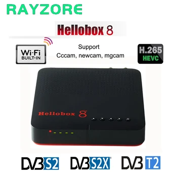

Hellobox 8 DVB S2 S2X Satellite Receiver Combo DVB T2 Tv Twin Tuner Support Cccam Europe Play On Phone Satellite Tdt Tv Receptor