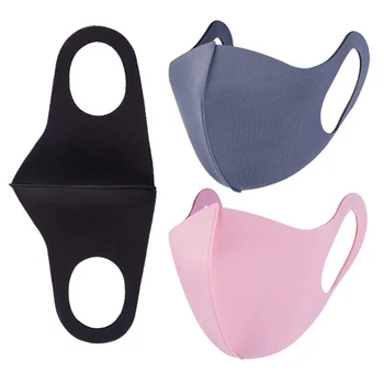 

1Pcs Face Mouth Mask Anti Dust Mask Filter Windproof Mouth-muffle Dustproof Face Masks Care Reusable Washable Masks