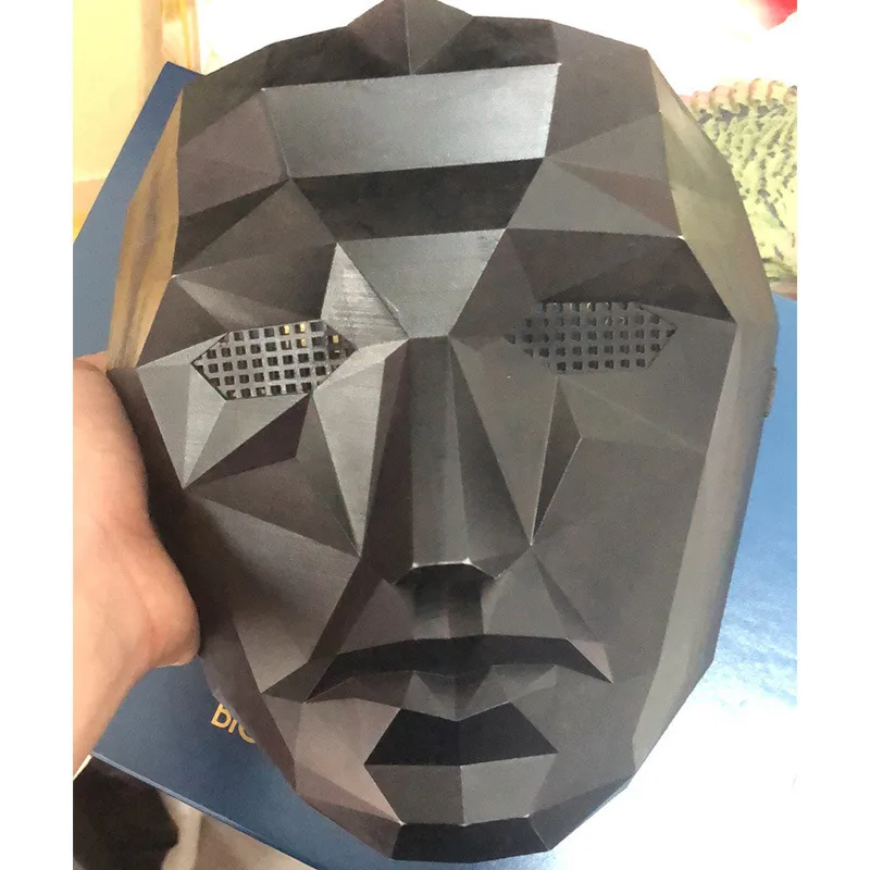 Мужская маска кальмар игра круглая шесть Косплей Аксессуары для маскарада