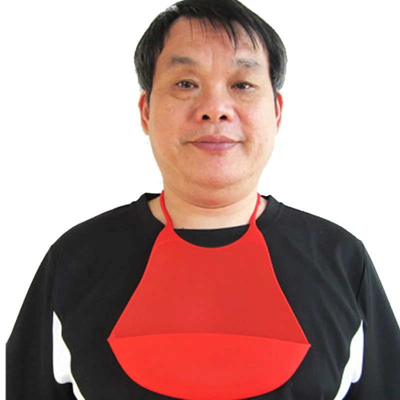 

Old Man Large Size Bib Large Size Bibs Adult Feeding Bib Dining Waterproof Bib Edible Silicon Elderly