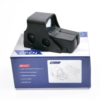 

Red Dot Mirror Black Red Dot Sight Holographic Sight Water Bomb Metal Accessories Scope Illuminated Scope Air Gun Rifle Hunting