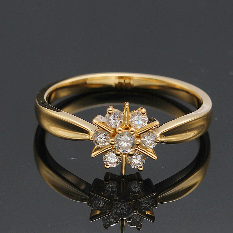 Moissanite Diamond Engagement Ring For 