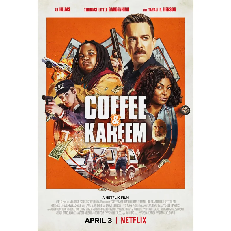 

L0101 кофе и Карим фильм шелковая ткань постер художественный Декор внутренняя Окраска Подарок