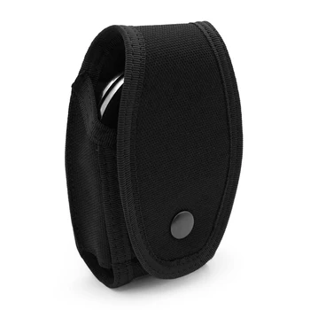 

Handcuff Holder Snap Handcuff Sheath Holster Outdoor Bag Cuff Case Pouch with Belt Loop Outdoor Tool Camping Equipment