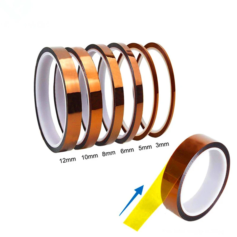Polyimide Tape Heat BGA Adhesive Strong Insulation Tape Use Electronic Repair Heat Tools adhesive tape electrical tape electrical insulating tape insulation tape insulating tape polyimide tape heat transfer tape