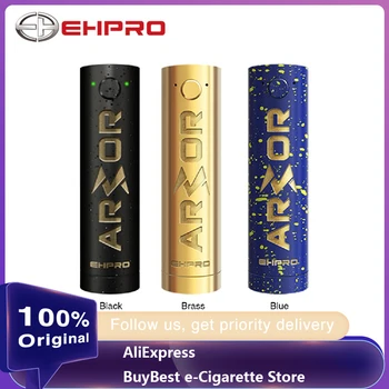 

New Original Ehpro Armor Prime Mechanical Mod with Coil Resistance 0.2ohm - 1.2ohm & LED Battery Life Indicator No Battery Mod