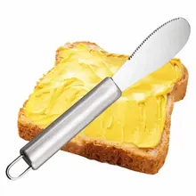 300 шт инструменты для Масла Кухонные фрукты из нержавеющей стали нож для сыра овощи круглая ручка NO208