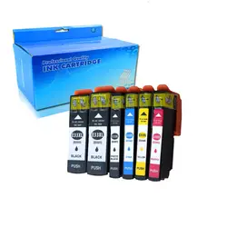 6pk не-oem t3357 t33xl Картриджи с чернилами совместимый для Epson Expression xp-635 Принтеры t3357 t3351 t3361 t3362 t3363 t3364