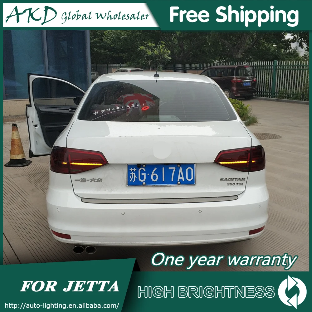 Задний фонарь для автомобиля VW Jetta- Jetta Mk6 задние фонари светодиодные противотуманные фары DRL дневные ходовые огни тюнинг автомобильные аксессуары