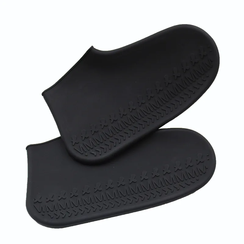 

Silicone Overshoes Can Be Reused Waterproof Thick Wear-Resistant Anti-Slip Rubber Stretch Shoe Cover Shoe Boots Protective For O