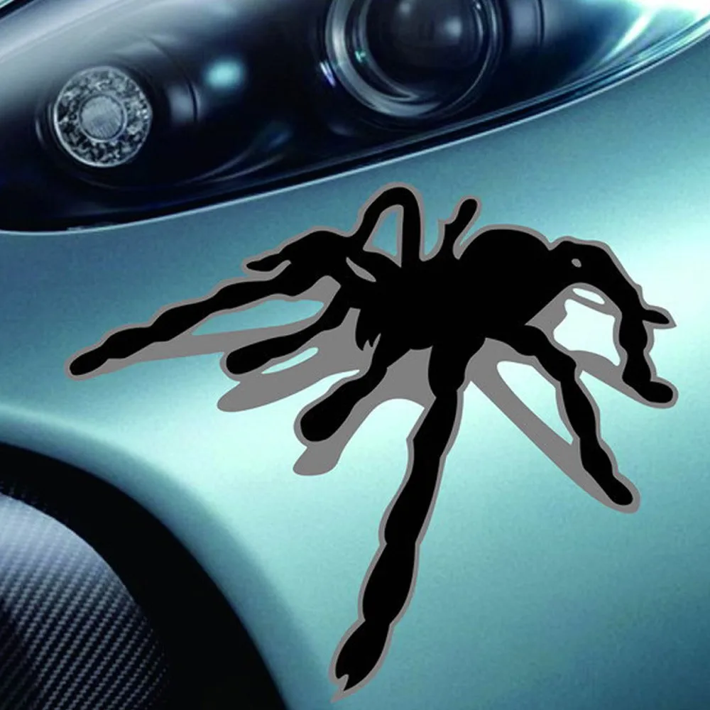Auto Car Stickers 3D Universal Metal Spider Shape Emblem Chrome Truck Motor Decal Sticker DIY Styling | Автомобили и мотоциклы