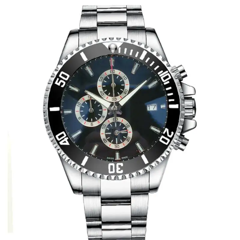 

F1 Designer Watch 46mm Chronograph Quartz Movement Stainless Steel Strap Men Watch TAG Formul Montre de luxe Business Wristwatch