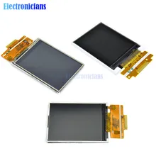 1.8 calowy 2.4 calowy kolorowy ekran TFT moduł wyświetlacza LCD napęd ST7735 ILI9341 interfejs SPI Serial 128*160 240*320 dla arduino