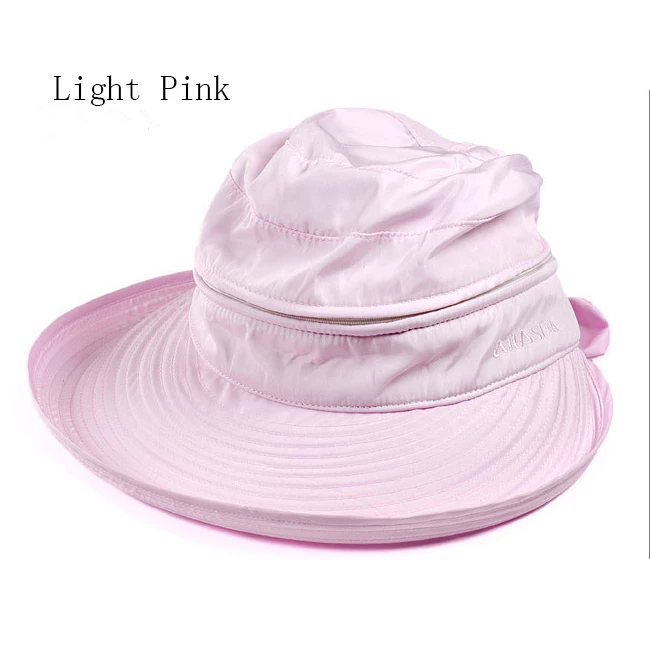 Summer Fashion Korean Style Bowknot Big Visor Cap Color Matching Beach Sun Hat Protective Clothing Accessories Beekeeping beekeeping hat