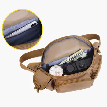 

Metal Detecting Digger Bag Waist Bag Portable Chest Waist Pack Messenger Bag for metal detector and Fishing