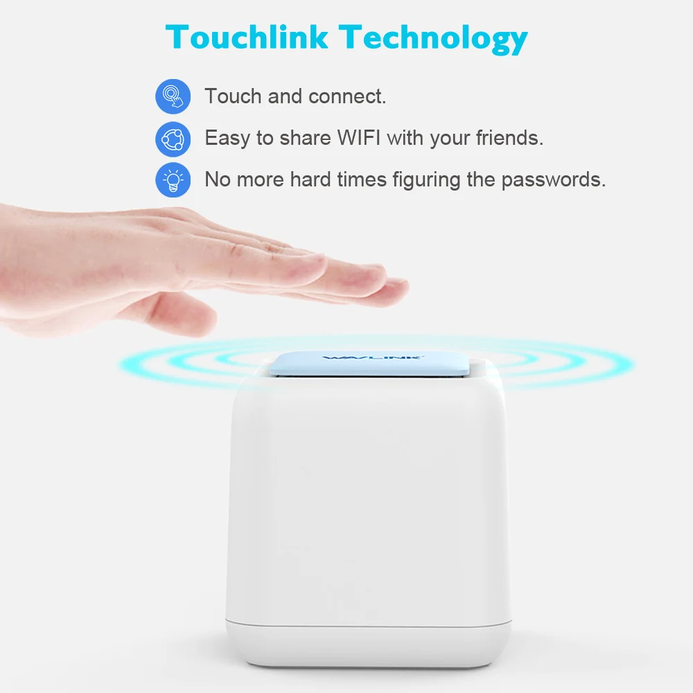 Wavlink беспроводной гигабитный WiFi сеточный маршрутизатор весь дом AC1200