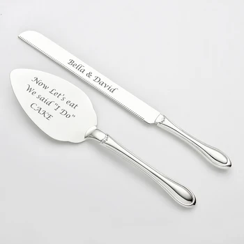 

Silver Plated Wedding Cake Serving Sets Wedding Cake Knife Server