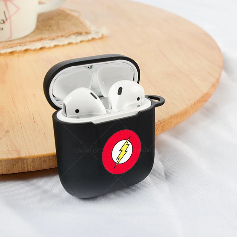 Горячая Marvel Капитан Америка беспроводной Bluetooth чехол для наушников для Apple AirPods 1 2 защитный чехол s наушники крышка зарядная коробка