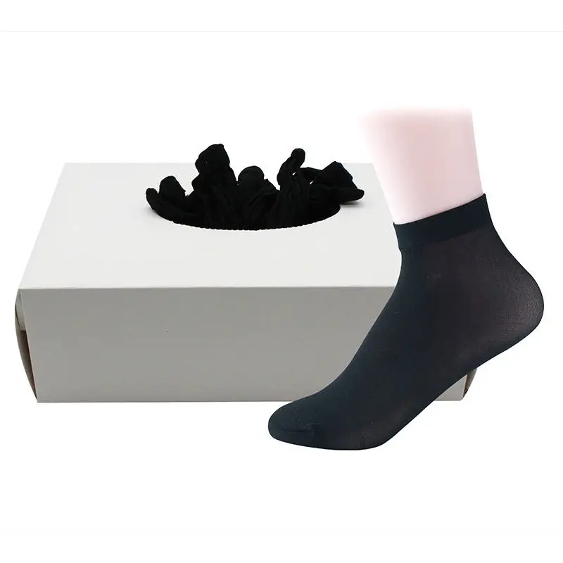 144pcs socks disposable socks Good elasticity try on boxes 72pairs disposable socks