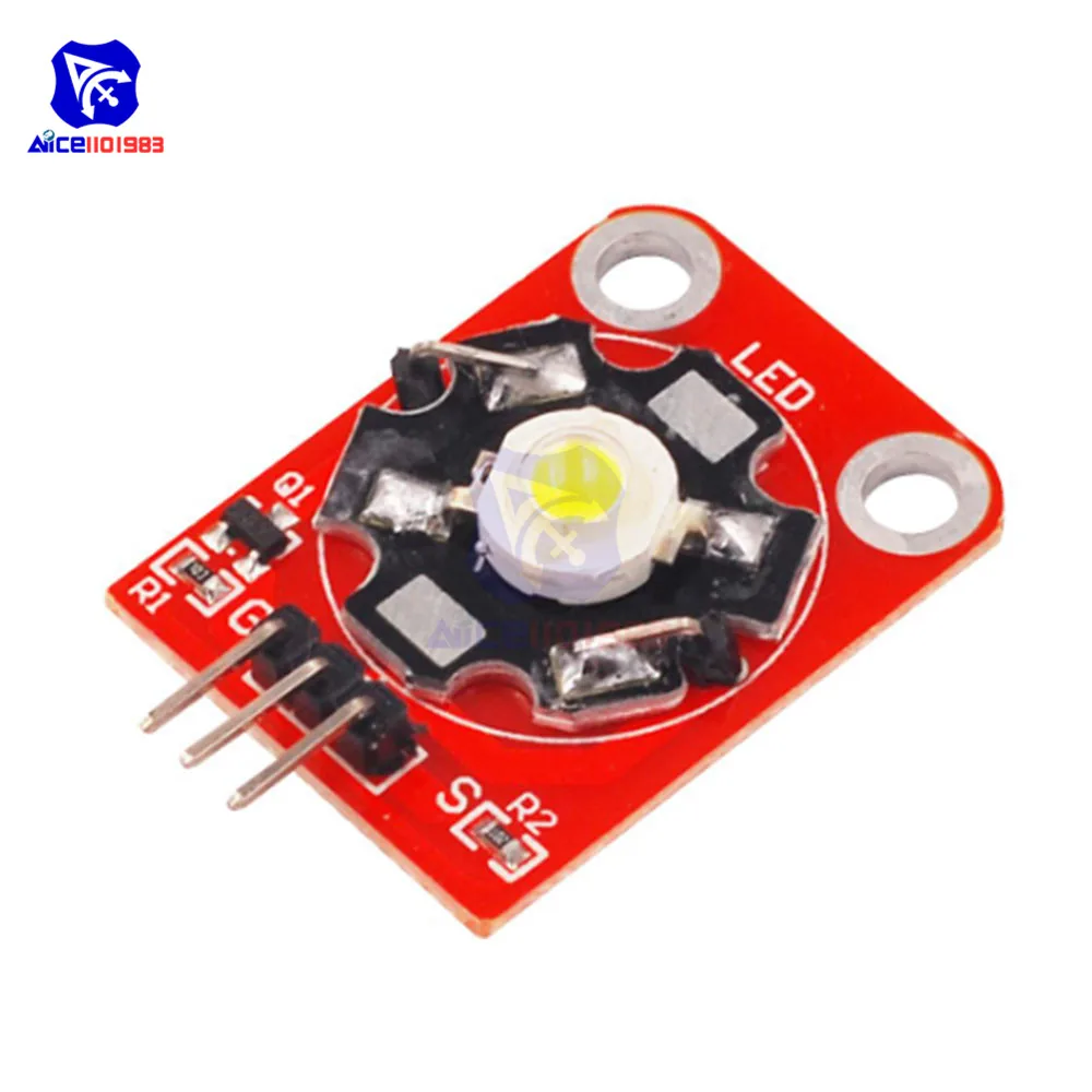 diymore 3W High Power LED Module Blue/Green/Purple/Red/White/Yellow LED ...