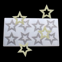 

DIY Star Silicone Cake Mold Birthday Pastry Decorating Tools Confectionery Chocolate Mould for Baking Kitchen Accessories