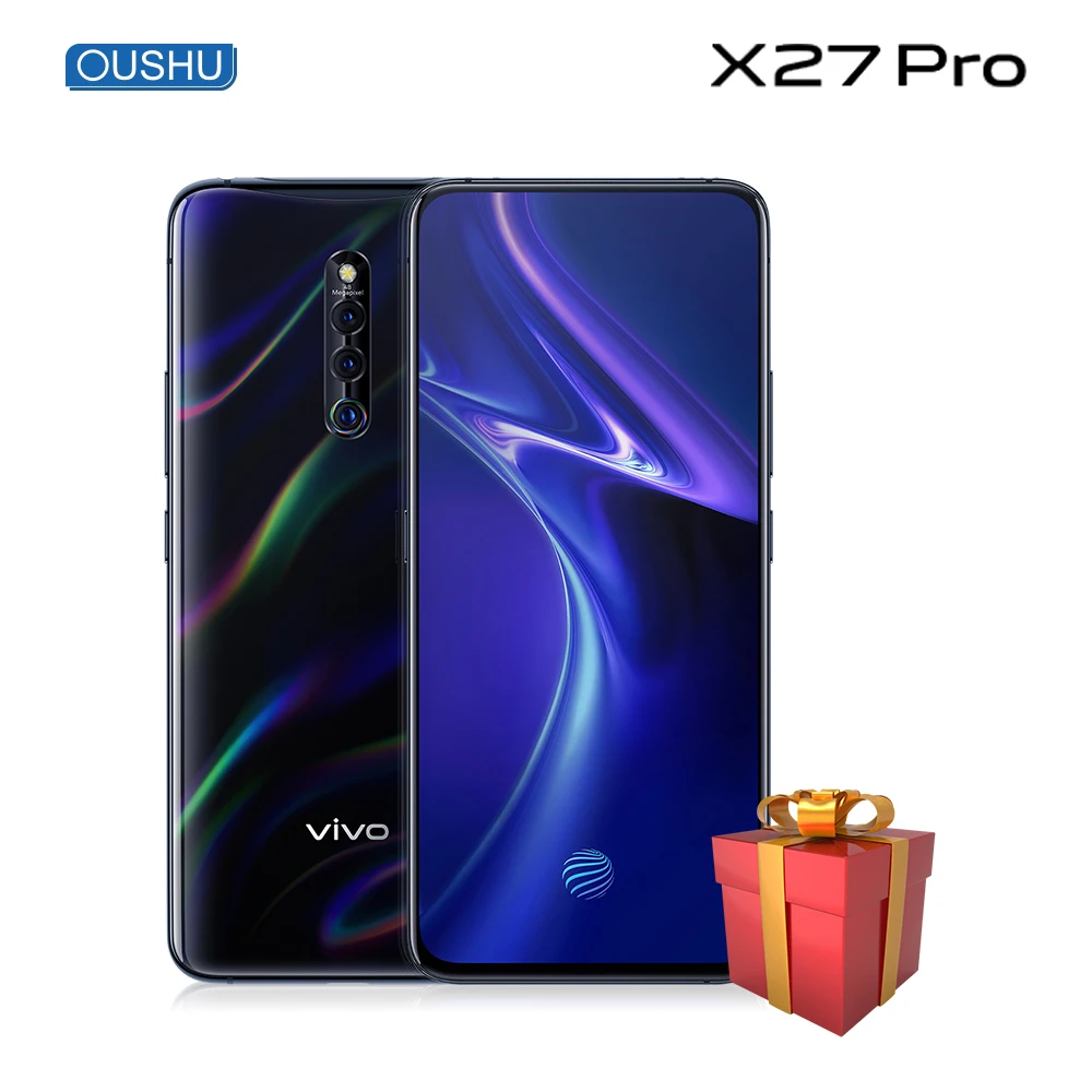 Vivo X27 Pro 6 7 ''мобильный телефон Snapdragon710 Восьмиядерный 32 0мп потрясающая камера 4000