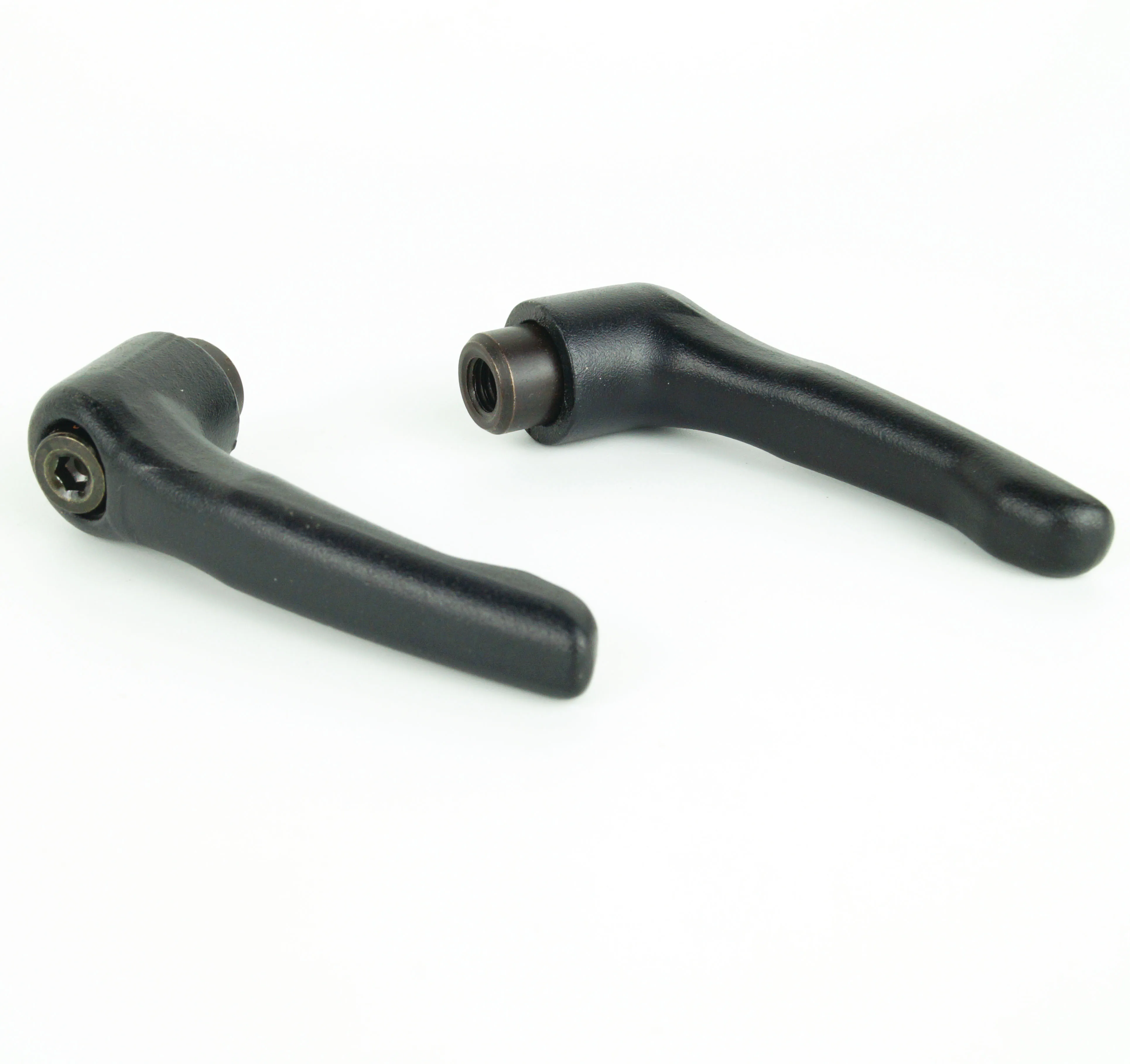 M8 Female Clamping Lever Black. Clamping Handle Lever.solid Adjustable Handle Pulls