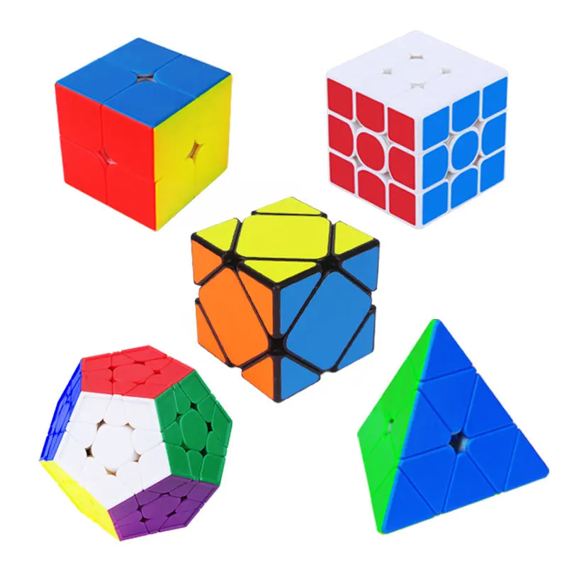 

Yuxin Science Outwit Small Magic Series Second-Order Three Layer Pyramid Ramp Turn Five Magic Cube High Cost