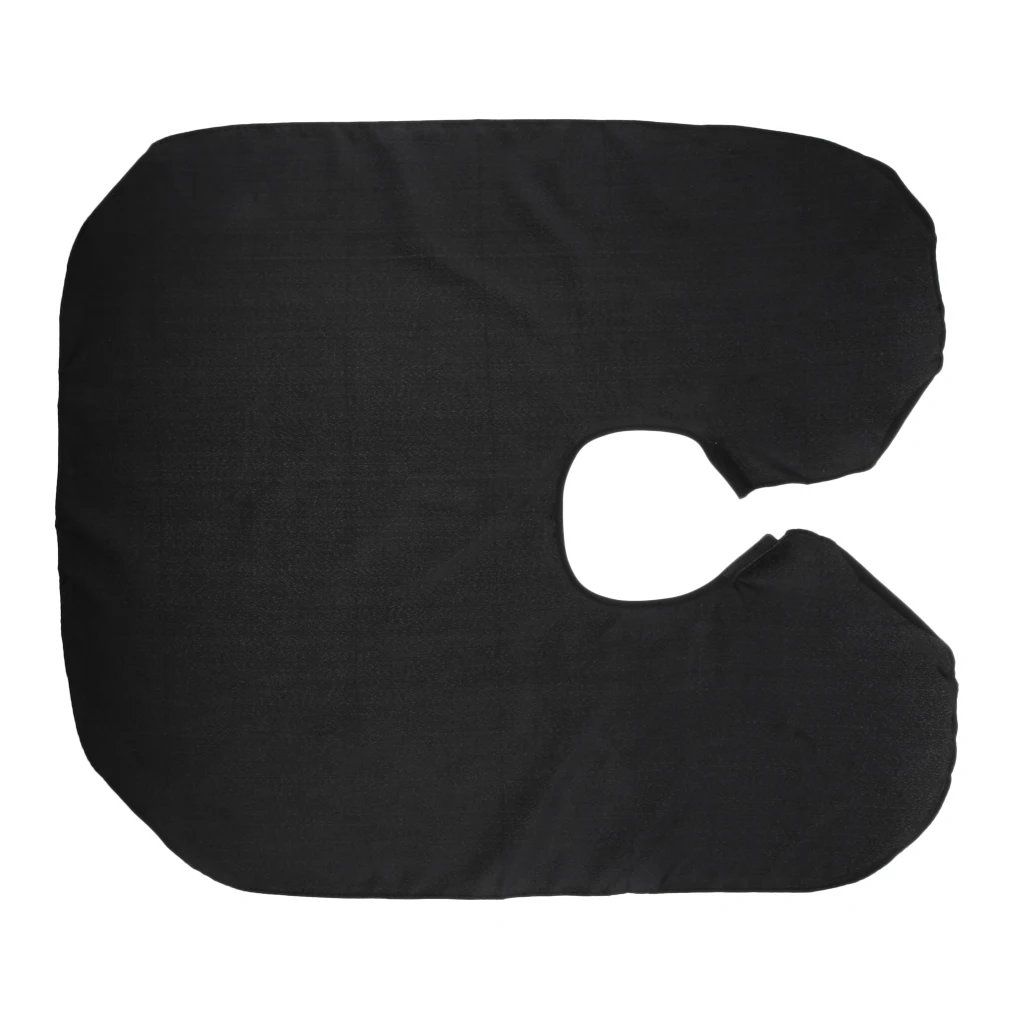 Black Barber Hairdressing Gown Waterproof Salon Cape Haircutting Apron Hair Cutting Dyeing Styling Cloth(for Kids Child)