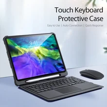 

Keyboard Protective Leather Case For iPad Pro 11 2020 Wirless Keyboard Case Quick Response Sturdy Folding Stand DUX DUCIS