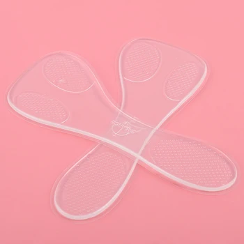 

S/M/L Size Non-Slip Women Gel 7 Minutes Length Transparent Arch Support Anti-slip Metatarsal Cushion For High Heels Shoes Pad
