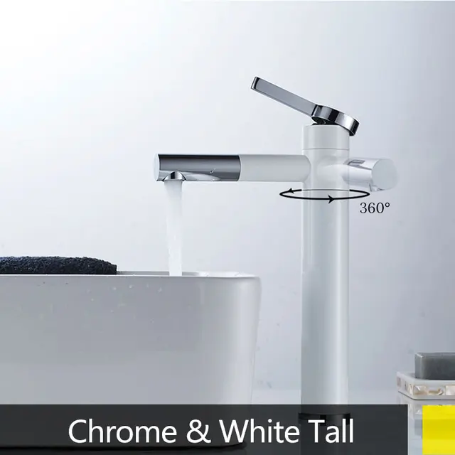 chrome white tall