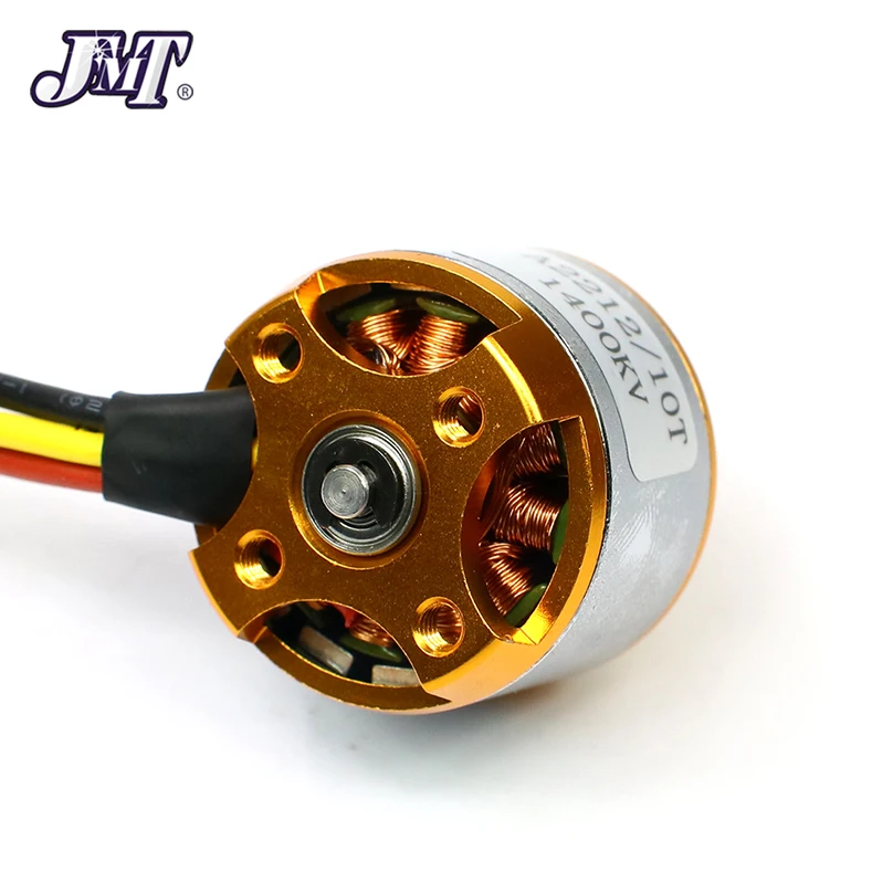JMT A 2212 A2212 1000KV 1400KV Outrunner бесщеточный мотор 2 4S W/ Mount 10T RC самолет Квадрокоптер