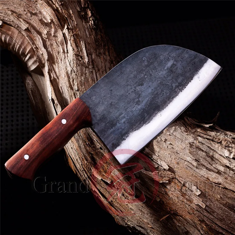 Chinese Cleaver Knife High Carbon Steel Serbian Chef Knife