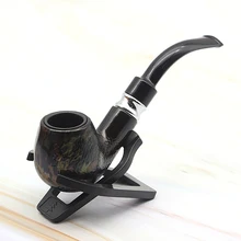 1 шт. Деревянные трубы с цветные линии узоры длина 14,4 см с коробкой высокое качество курительная табачная травяная сигарета трубы