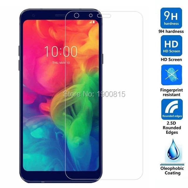 2.5D Tempered Glass For LG Q7 Alpha Q7a Protective Film 9H Explosion-proof LCD Screen Protector Plus Q7+ Guard Saver | Мобильные