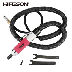 HIFESON – Machine à graver pneumatique 36G, broyeur multifonctionnel industriel, meulage et ébavurage avec tuyau de gaz silencieux 