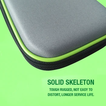 

With Mezzanine Card For NS Host Portable Storage EVA Protection Bag Hard Bag Green For Switch Game Machine Zipper Storage Bag